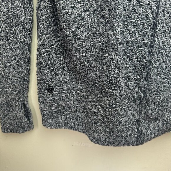 Lululemon Post Practice Cotton Cardigan Knit Sweater Pockets Top Snap Oversize S - Picture 12 of 15